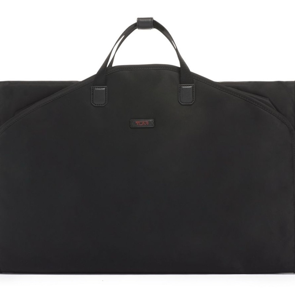 Tumi Black Luggage Travel Bag Durable and Minimalist
